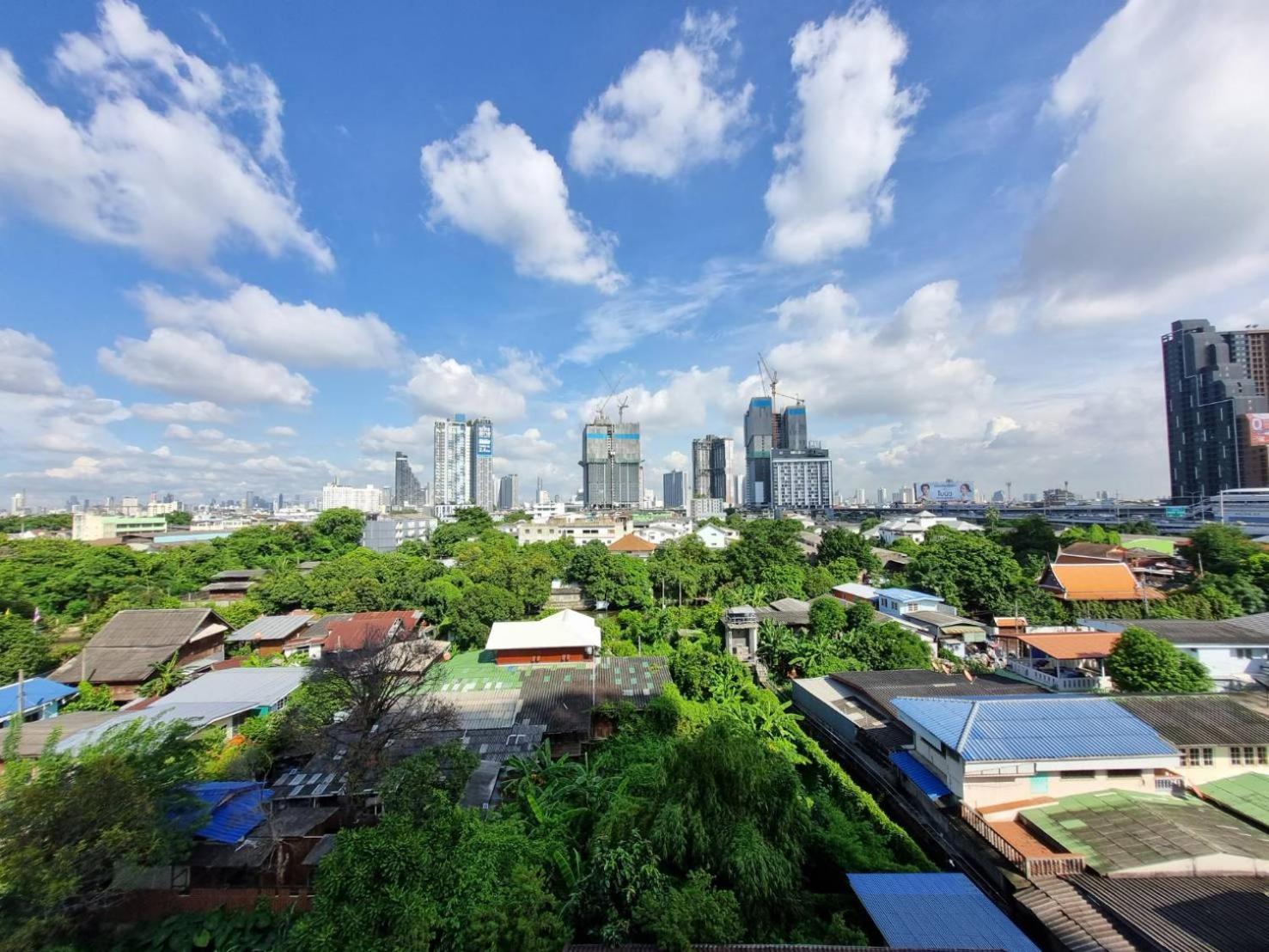 Aqua Residences อควา เรสซิเดนซ์ ห้องพักใหม่ให้เช่า ติดรถไฟฟ้าสถานีวุฒากาศ バンコク都 エクステリア 写真